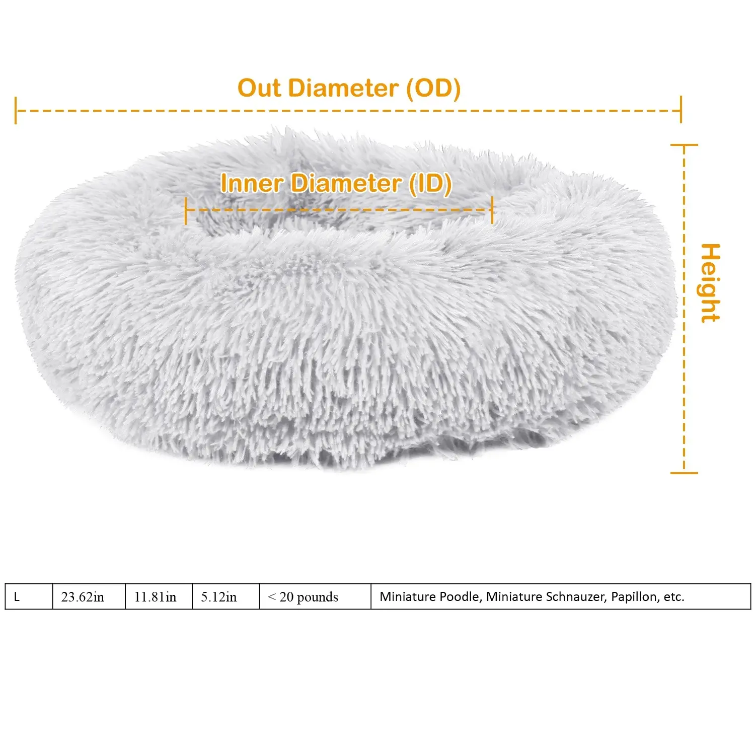 2993f070-8e31-43cb-aed9-564902ee7e52.jpg PurrNest™ Calming Donut Dog Bed — Anxiety Relief Plush Fleece Pet Bed for Dogs & Cats - Image 3
