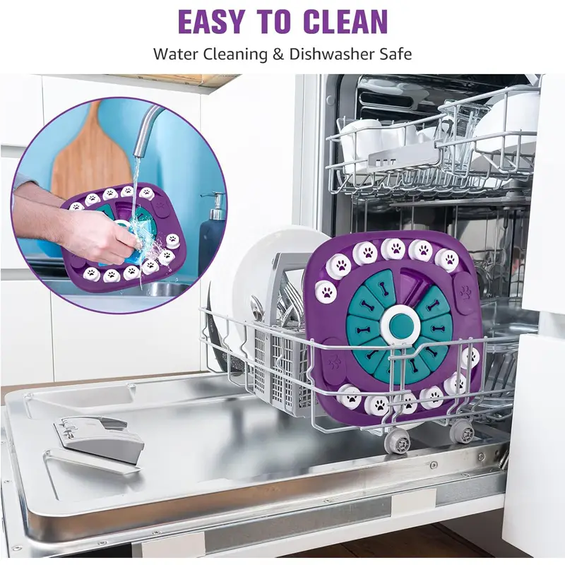 53515a89-2737-4580-be29-224c7df74eb7.jpg PurrPuzzle™ Interactive Dog Puzzle Feeder — Mental Enrichment Slow Feed Toy for Dogs - Image 7
