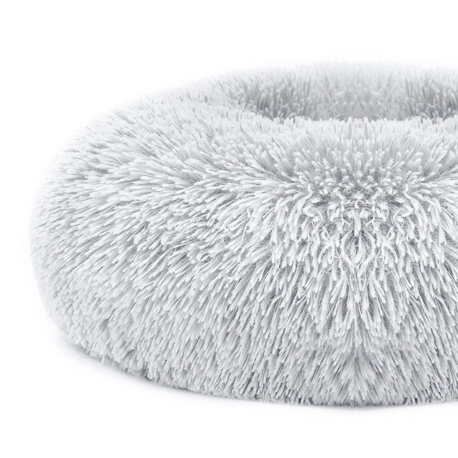 90ef8ff0-a9ce-47d0-a151-5f07656e3c25.jpg PurrNest™ Calming Donut Dog Bed — Anxiety Relief Plush Fleece Pet Bed for Dogs & Cats - Image 8