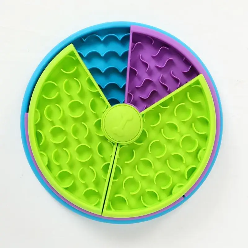 9d57a259-301b-47a4-95da-76f05bb6bab0.jpg PurrFeast™ 3-in-1 Slow Feeder Bowl — Interactive Puzzle Feeder & Lick Mat for Dogs & Cats - Image 10