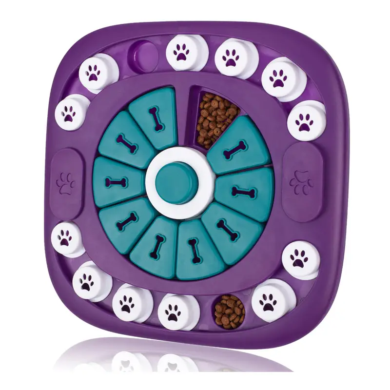 bfa6e02c-725f-4032-8d7e-2705c82f9766.jpg PurrPuzzle™ Interactive Dog Puzzle Feeder — Mental Enrichment Slow Feed Toy for Dogs