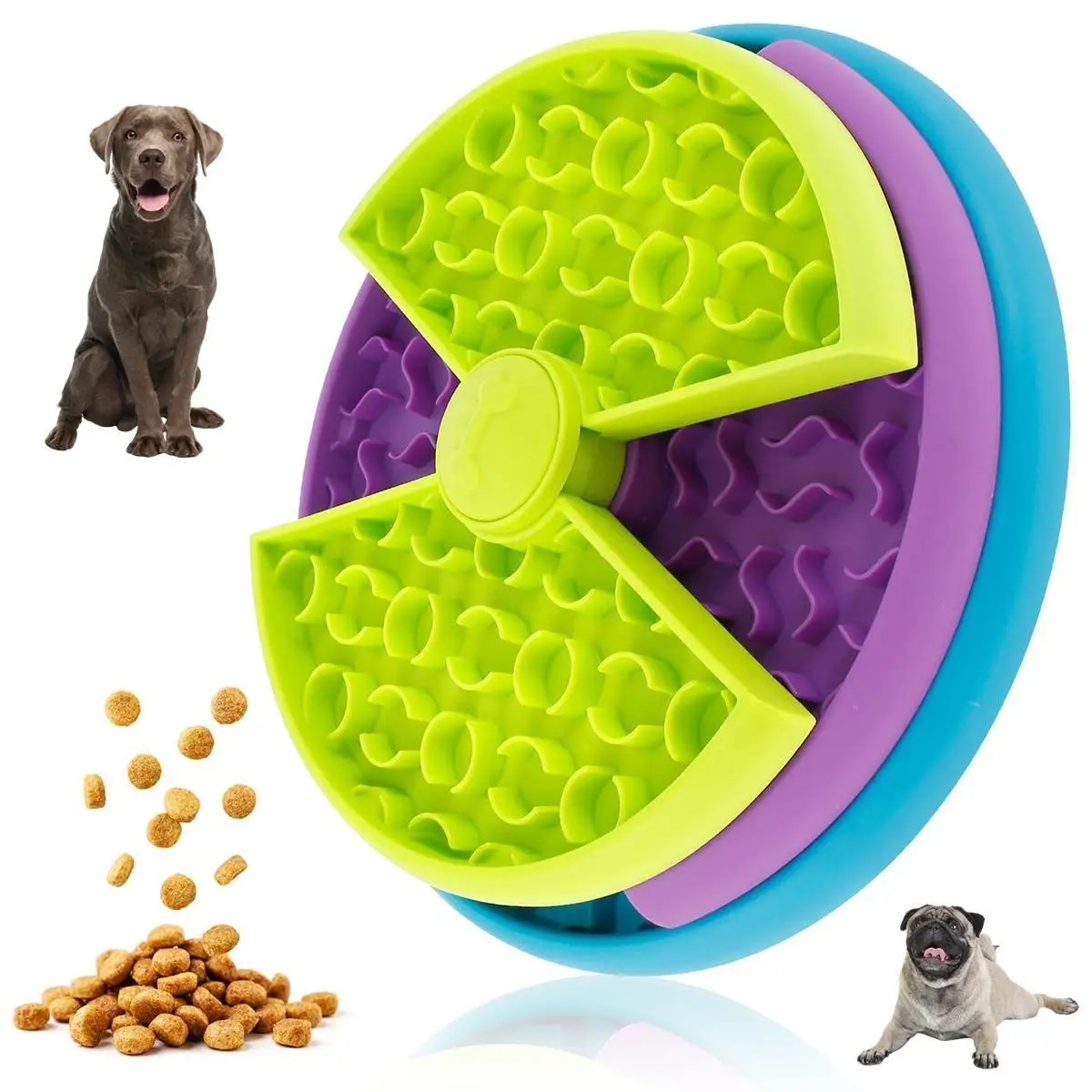 cd409489-5477-47db-bb88-f05192730718.jpg PurrFeast™ 3-in-1 Slow Feeder Bowl — Interactive Puzzle Feeder & Lick Mat for Dogs & Cats - Image 2